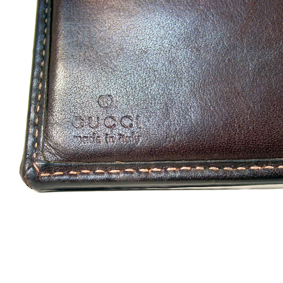 GUCCI Authentic Vintage Linen Horsebit Wallet - Picture 8 of 8